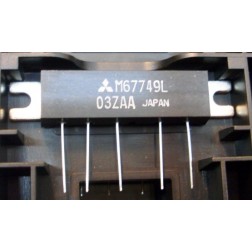 M67749L Mitsubishi Power Module 7W 400-430 MHz (NOS)