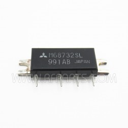 M68732SL Mitsubishi Power Module 7W 330-380 MHz (NOS)
