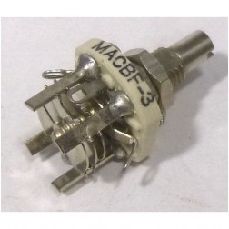 MACBF3 Variable Capacitor, Panel Mount, 1.3- 3.1 pf, Hammarlund