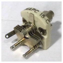 MAPC15C Variable Capacitor, Panel Mount, 2.3 - 15 pf, Hammarlund