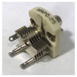 MAPC-25 Hammarlund Variable Capacitor Panel Mount, 3-25pf 1kv (NOS)