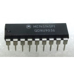 MC145145P1 Motorola 4–Bit Data Bus Input PLL Frequency Synthesizer (NOS)