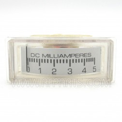 ME-DMA-005 Modutec 0-5 DC Milliamperes Edge Meter NOS)