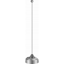 NMO-Q Larsen Quarter Wave Antenna 140MHz to 500MHz