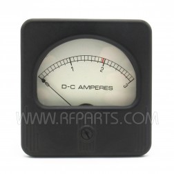 Model 27 Simpson Panel Meter 0-3 Amp DC (NOS)