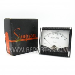 Model 29 Simpson Microamperes Meter 0-100 DC (Pull)