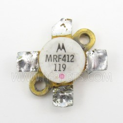 MRF412 Motorola NPN Silicon RF Power Transistor 70W (PEP or CW) 30 MHz 13.6V (Pull)