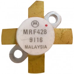 MRF428 Motorola NPN Silicon Power Transistor 150W (PEP) 30 MHz 50V (NOS)