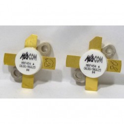 MRF454 M/A-COM Power Transistor NPN Silicon Matched Pair (2) 80W 30MHz 12.5V