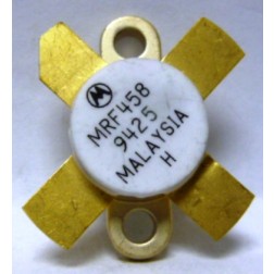 MRF458 Motorola NPN Silicon Power Transistor 80W 12.5V 30 MHz (NOS)