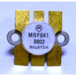 MRF641 Motorola NPN Silicon RF Power Transistor 12.5 V 470 MHz 15 W Matched Pair (2) (NOS)