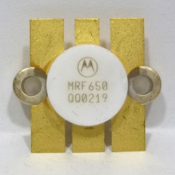 MRF650 Motorola NPN Silicon RF Power Transistor 12.5V 470 MHz 50W (NOS)
