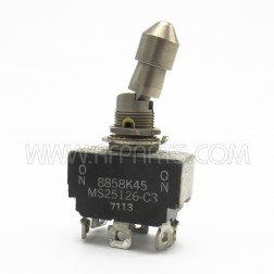MS25126-C3 Cutler Hammer Toggle Switch 2 Positions On/On with Lock (Pull)