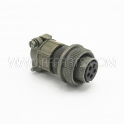 MS3106A14S-5S Bendix 5 Position Female Connector Plug (Pull)