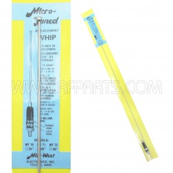 MT-71 Mid-West Micro-Tuned 36" Replacement Whip Antenna (NOS)