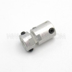 Nylon Flex Shaft Coupler 1/8" to 1/4" (NOS)