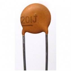 NP0-200 Ceramic Disc Capacitor 200pf