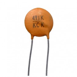 NP0-470-50 Disc Capacitor 470pf 50v