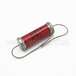 0F100-102 Plastic Capacitors Glass Body Oil-filled Capacitor .001mfd 10kvdcw (Pull)