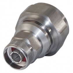 P2RFD-1670-SS RF Industries 7/16 DIN Male to Type-N Male Between Series Adapter