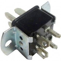 P304AB 4 Pin Cinch Connector Plug w/Angle Brackets (Jones)