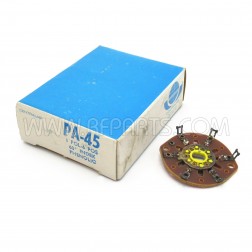 PA-45 Centralab 1 Pole 6 Position Rotary Switch Phenolic Wafer Section (NOS)