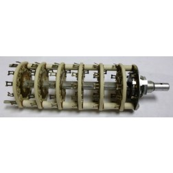 PA2025 Centralab 6 Pole 2-12 Position Band Switch (NOS)