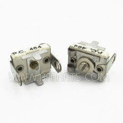 PC464 Arco Trimmer Capacitor with Holes in Terminal Lugs 45-280 pF (NOS)