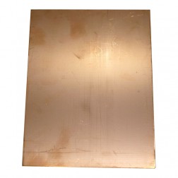 PC14X4 Copper Board, Double Sided 14" x 4"