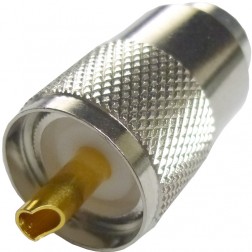 PL259 Amphenol UHF Male Solder Type Connector (182120-10)