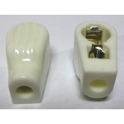 PLCAP2 Ceramic Plate cap for tubes with plate diameter of 0.35": 6146B / 6146W / 6LQ6 / 6LF6 / 8950 tubes