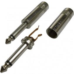 752A 1/4" Stereo Plug Adapter to 1/4" Mono Plug