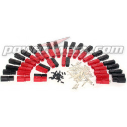 PP30-250 30 Amp Unassembled Red/Black Anderson Powerpole (250 sets)