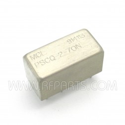 PSCQ-2-70N Mini Circuits Power Splitter / Combiner 2 Way-90° 50Ω 40-70 MHz (NOS)