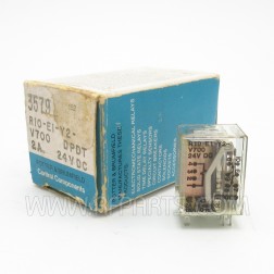 R10-E1-Y2-V700 Potter & Brumfield DPDT Relay 24vdc (NOS)