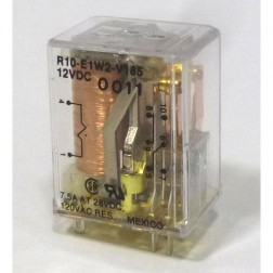 R10-E1-Z2-V185 Potter & Brumfield Relay DPDT Terminal 12v 185ohm