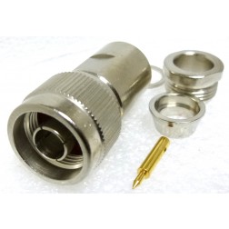 R161018000 Type-N Male Clamp Connector, Cable Group E, Radiall
