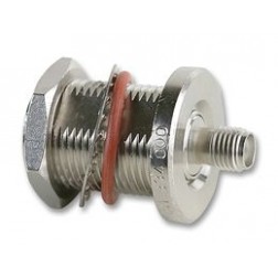 R191334000 Between Series Adapter, Type-N Female to SMA Female Bulkhead, Radiall