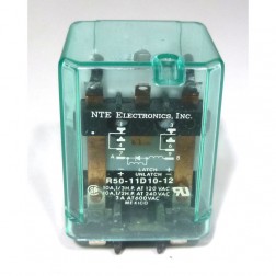 R14-11D10-12 Relay, dpdt 12v 10a, NTE