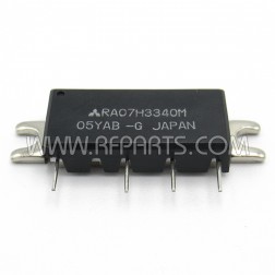 RA07H3340M Mitsubishi RF Module 330-400 MHz 7 Watt 12.5V (NOS)