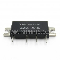 RA07N3340M Mitsubishi RF Power Module 330-400 MHz 7 Watt 9.6V (NOS)