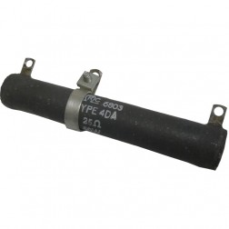 4DA50-25 Wirewound Resistor(Adjustable), 25 ohm 50 watt, IRC