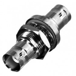 RFB-1135 RF Industries BNC Female to BNC Female Bulkhead with D-Flat & O-ring