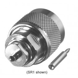 RFN1005-1SR2 Type-N Male Connector, 0.141 Semi Rigid, RFI
