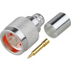 RFN-1006-I RF Industries Type-N Male Crimp Connector for Cable Group I