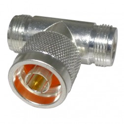 RFN1010-1 RF Industries Type-N Male to Double N Female IN Series Adapter