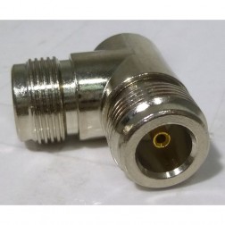 RFP7338-RA Type-N Female to Female Right Angle IN Series Adapter