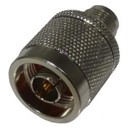 RFT-1233 RF Industries TNC Female to Type-N Male Between Series Adapter