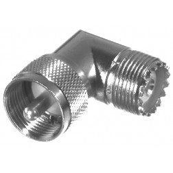 RFU-532-1 Right Angle UHF Male to Female IN Series Adapter