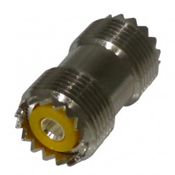 RFU-536 RF Industries Female to Female Barrel (SO239) IN Series Adapter